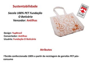 A nova embalagem abriu novos canais de venda para o produto com uma maior consolidação da marca.Design Família de ProdutosNatura Amor AméricaVencedor: NaturaDesign: Nódesign / Dezign com Z / Filomena PadronConvertedores:MBF Embalagens / IncomPacking /Bristol & Pivaudran / Igel / Solev Usuário: NaturaAtributosInspiração dos frascos em potes e jarros dos povos das Américas.