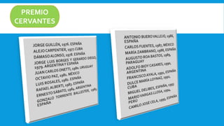 PREMIO
CERVANTES
 