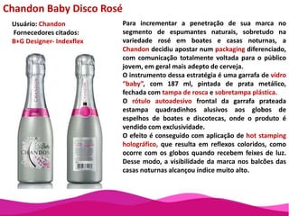 Deo-ColôniaEvolutionPara consolidar sua marca no segmento de perfumaria premium, L’Acqua di Fiori decidiu lançar uma deo-colônia sofisticada, com uma embalagem que fosse diferenciada no formato e no acabamento. A embalagem, desenvolvida pelo designer francês JéromeDinand, era desafiadora, por se tratar de um frasco de vidro de extrema complexidade.A embalagem incorpora todos os tópicos da perfumaria fina da atualidade:tem formato totalmente original, com paredes e fundo de espessura elevada.