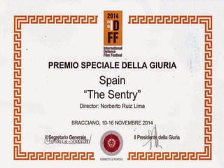 Premio Especial del Jurado Festival Cine de Bracciano
