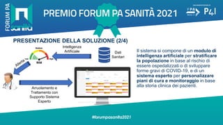 Premio forum pa sanita 2021   air tel.te.covid19-presentazione
