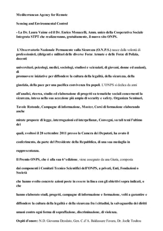 Premio onps riflessometro