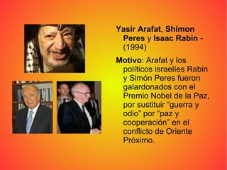 Premios Nobel Paz 5