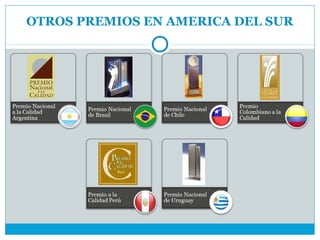 OTROS PREMIOS EN AMERICA DEL SUR
 
