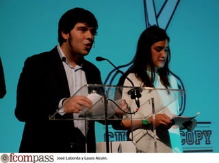 José Laborda y Laura Alcain.
 