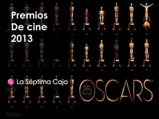Premios
De cine
2013
 