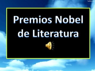 Premios Nobel de Literatura 
