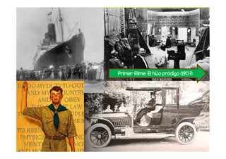 Primer filme: El hijo pródigo (1907)
 