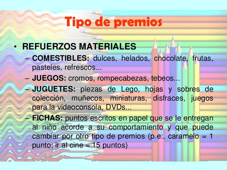 Premios Y Castigos