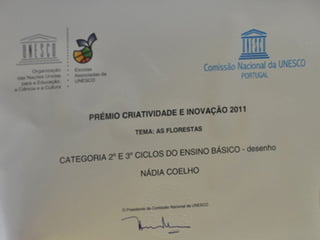 Prémio Criatividade e Inovação 2011 - Unesco