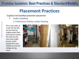 Backflow Best Practices and Standard Details: Part 2 | PPTX