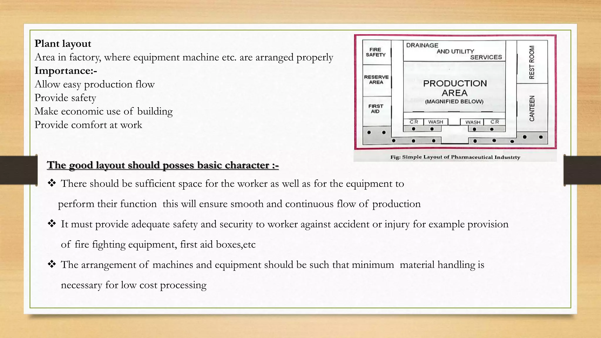 Premises Design Construction And Plant | PPTX | Manufacturing Industry ...