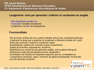 formar bons programadors i així contribuir a la societat. 