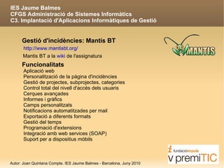 errors aflorin i es subsanin ràpidament. 