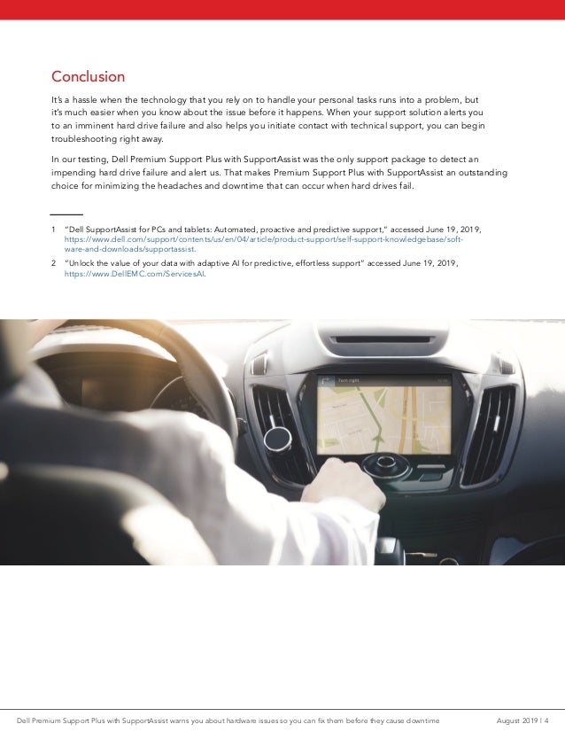 Dell Premium Support Plus with SupportAssist warns you about hardware…