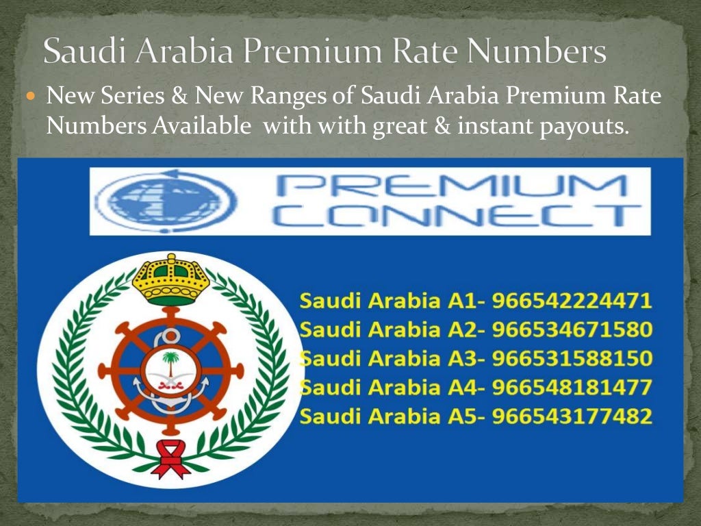New Series Of Premium Rate Numbers With Daily Payouts