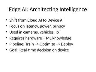 Comprehensive Guide to Edge AI Architecture and Deployment for Real ...