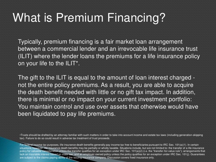 Premium Financing