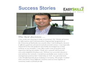 Success Stories
 