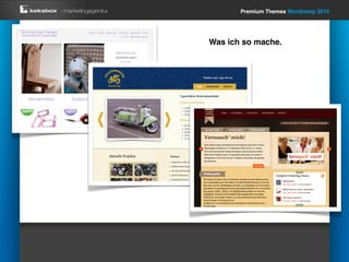 Premium Themes Wordcamp 2010




Was ich so mache.
 