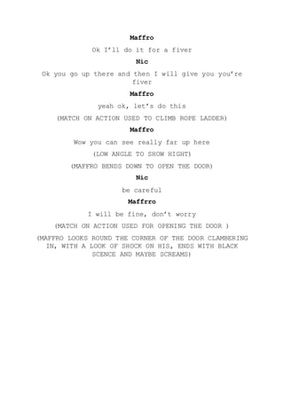 Prem script the tree house | DOCX
