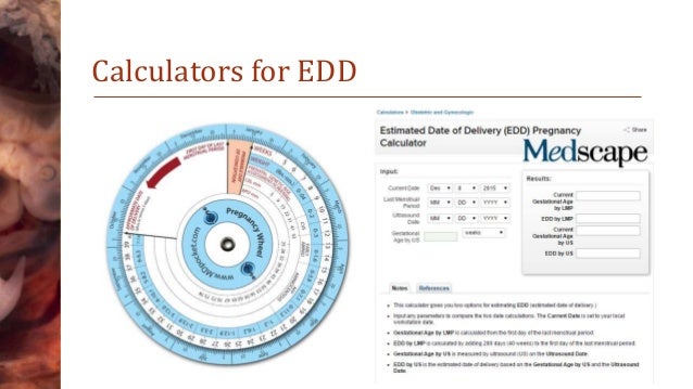 Gestational age dating criteria