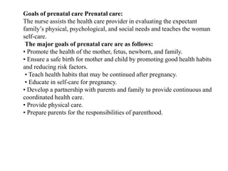 Prenatal Care and Adaptations to Pregnancy.pptx
