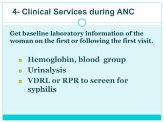 Prenatal care lecture 5 | PPTX