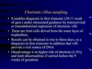 Prenatal diagnosis | PPT