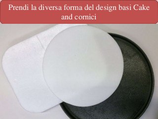 Prendi la diversa forma del design basi Cake
and cornici
 