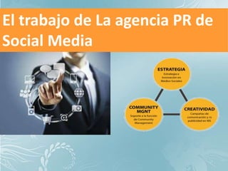 El trabajo de La agencia PR de
Social Media
 