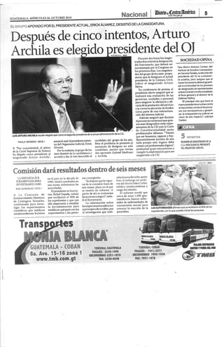 Prensa escrita 2010