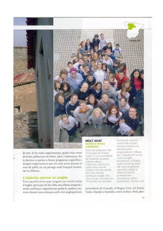 Pueblo Inglés en los medios