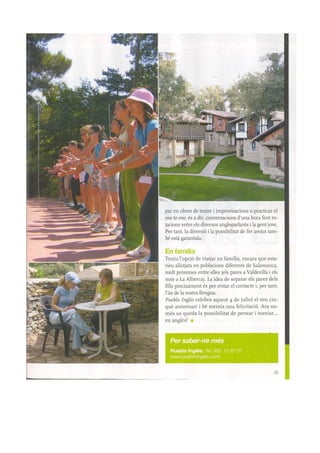 Pueblo Inglés en los medios