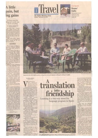 Pueblo Inglés en los medios