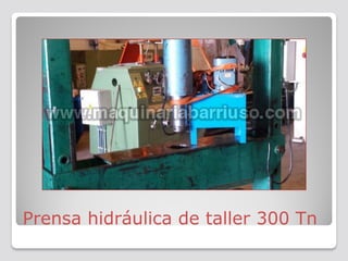 Prensa hidráulica de taller 300 Tn
 