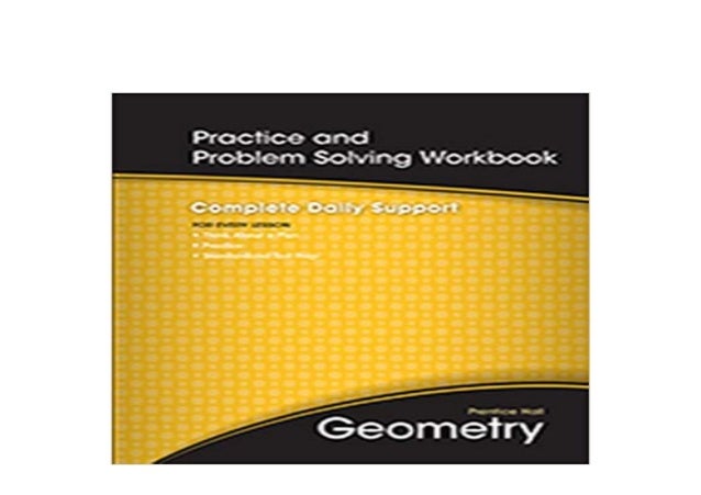 prentice hall geometry practice and problem solving workbook