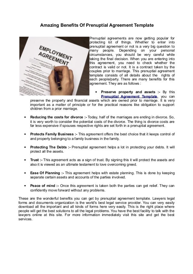 prenuptial agreement template 4 prenup agreement template