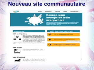 Nouveau site communautaire




                             13
 