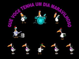 QUE VOCÊ TENHA UM DIA MARAVILHOSO 