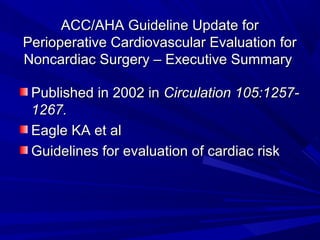 Preoperative assessment | PPT
