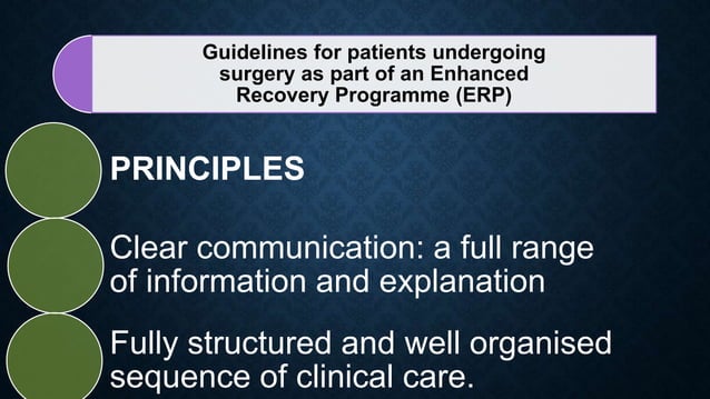 Preoperative prepration of the patients before surgery | PPT
