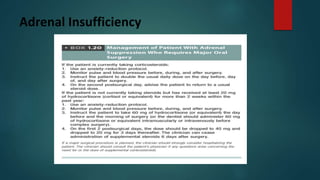 Adrenal Insufficiency
 