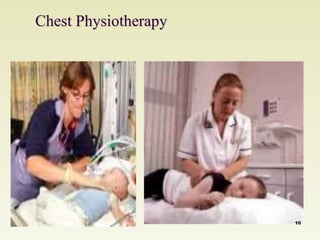 Chest Physiotherapy 
10 
 