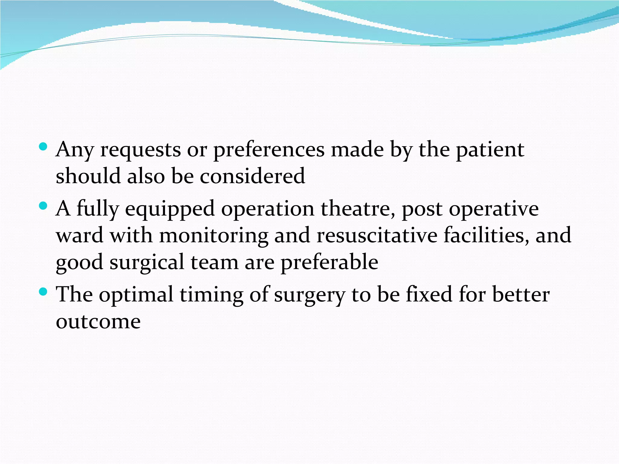 Preoperative Surgical Preparation | PPT