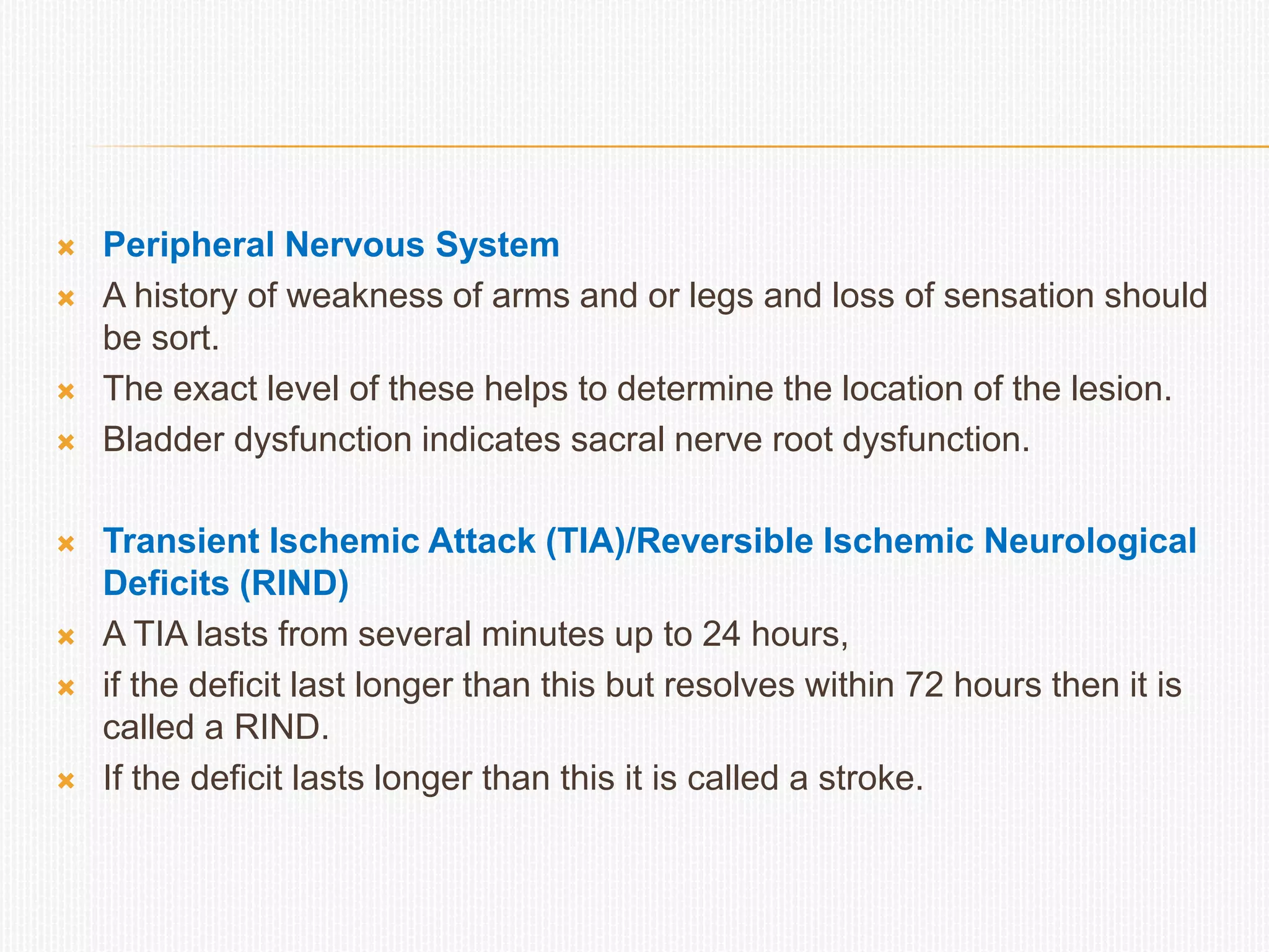 Pre op in neuro | PPTX