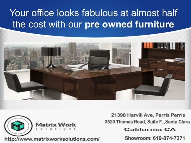 Office Space Planning And Pre Owned Furniture Pay Less Get More