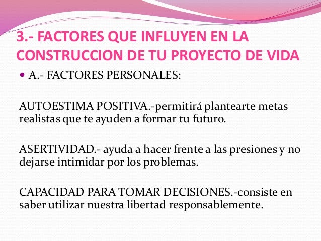 PROYECTO DE VIDA