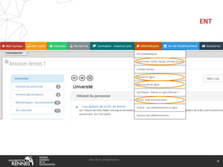 ENT
titre de la présentation
4
 