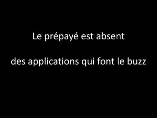Le prépayé est absent

des applications qui font le buzz
 